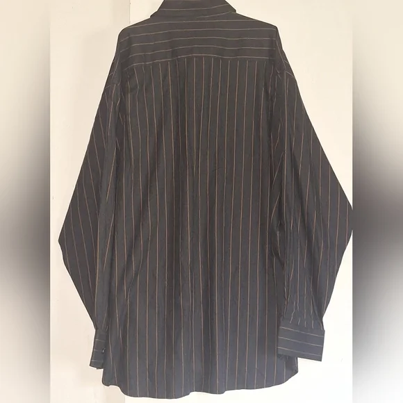 Johnston and Murphy Handcrafted Men's Button Down Long Sleeve Shirt Size XXL-NWT - Picture 7 of 9